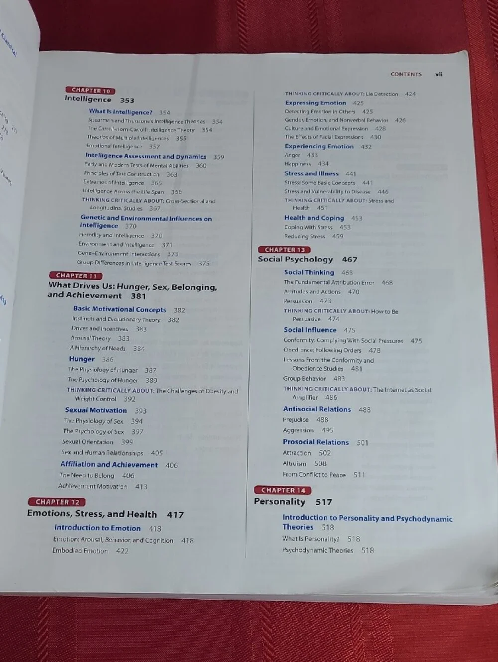 Psychology Text Book By David G Myers  And C. Nathan DeWall 13th Edition
